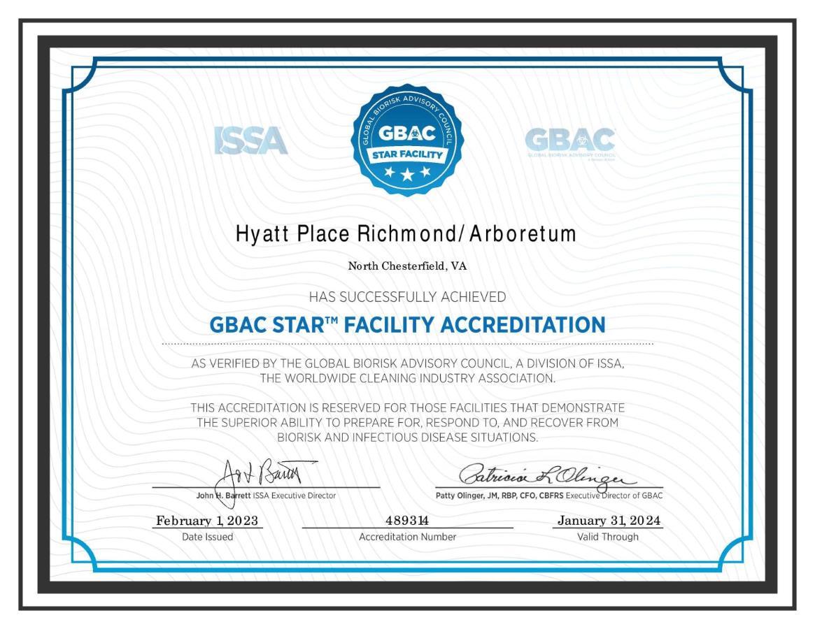 Hyatt Place Richmond Arboretum North Chesterfield Ngoại thất bức ảnh