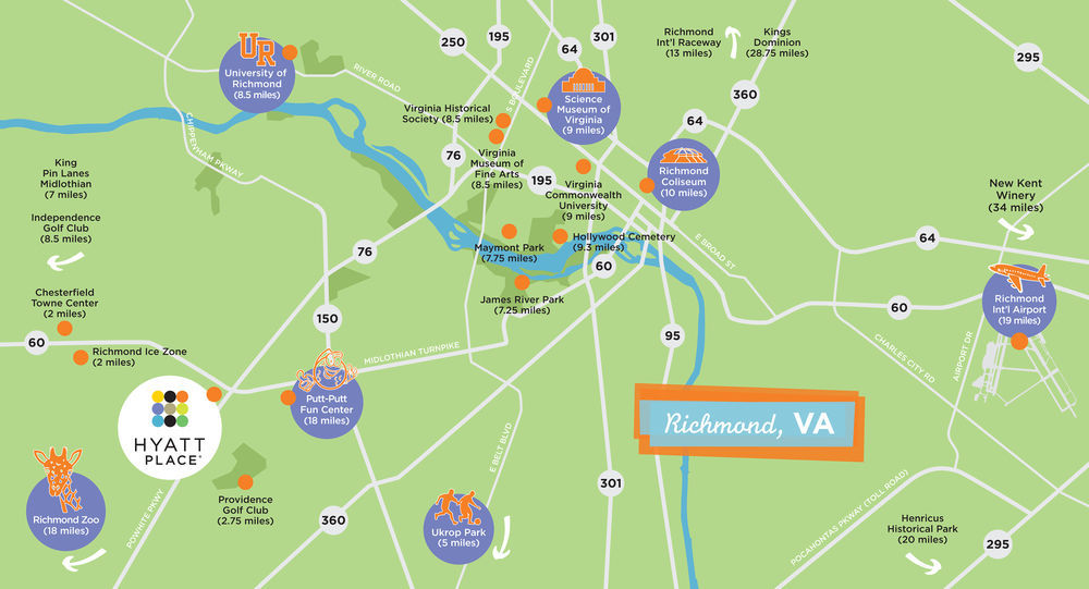 Hyatt Place Richmond Arboretum North Chesterfield Ngoại thất bức ảnh